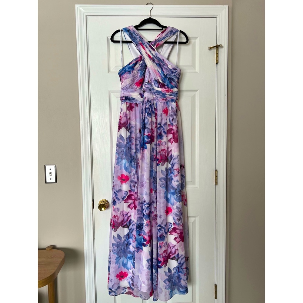 Calvin Klein floral gown sz14. Gorgeous and lightly worn.